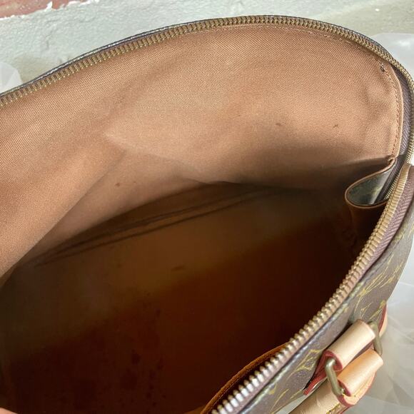 Louis Vuitton Vintage Alma Monogram PM Bag Purse Handbag Hand NEW VACHETTA - Picture 14 of 16